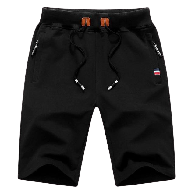 West Anchor Black Summer Shorts