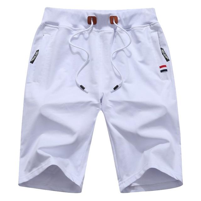 West Anchor White Summer Shorts